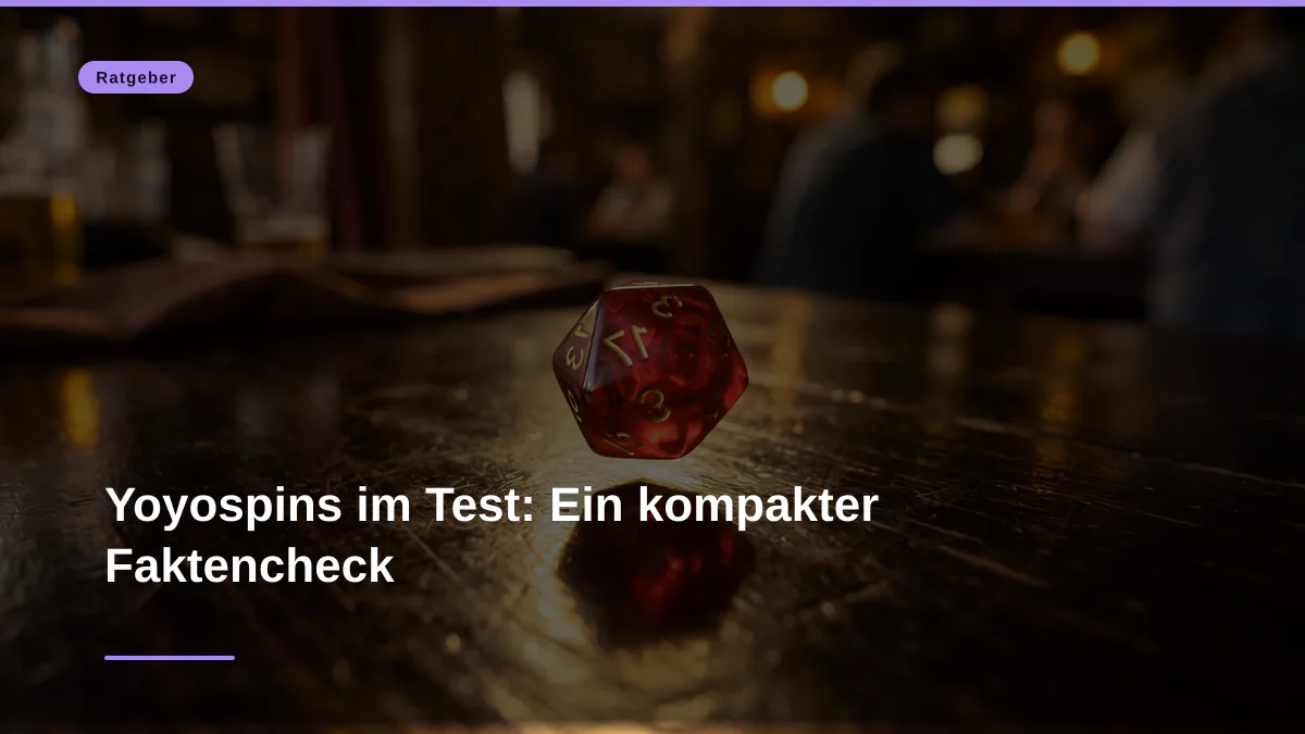Yoyospins im Test: Ein kompakter Faktencheck