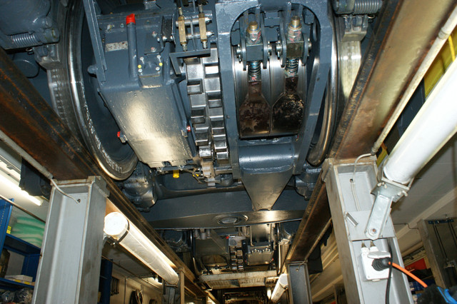 Zahnradtriebgestell HGe 4 4