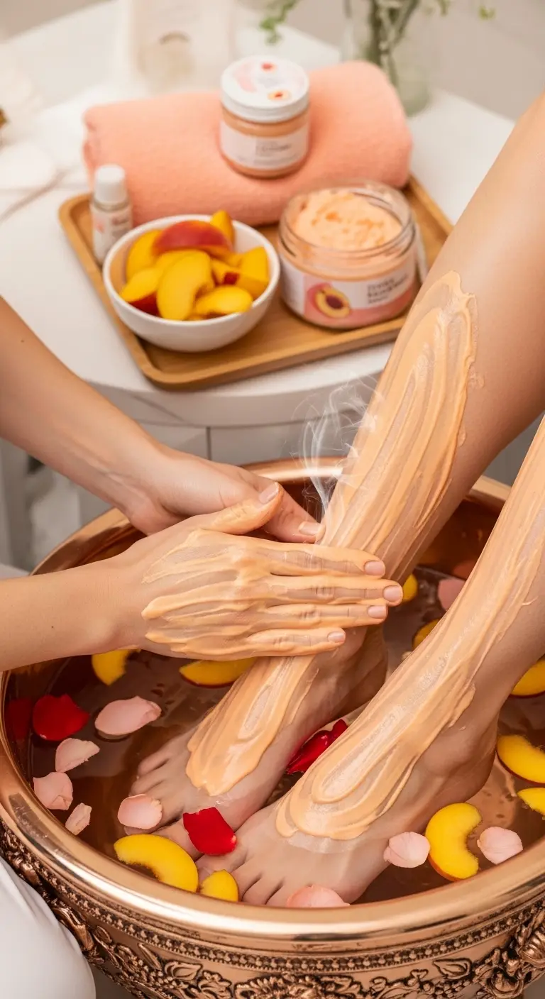 Peach Crème Pedicure