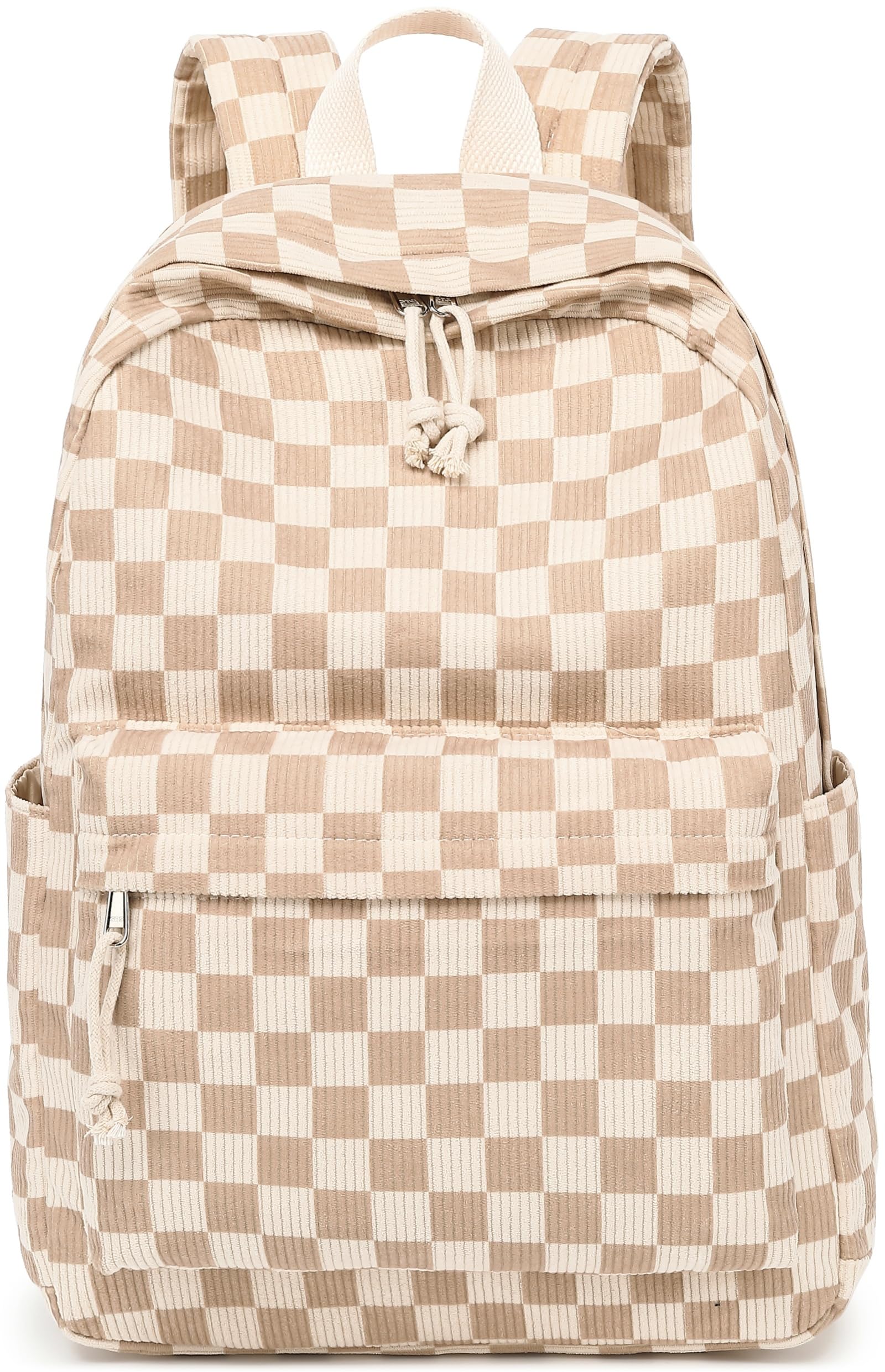 Bluboon School Backpack for Teen Girls Bookbags Elementary High School Corduroy Laptop Bags Women Travel Daypacks
