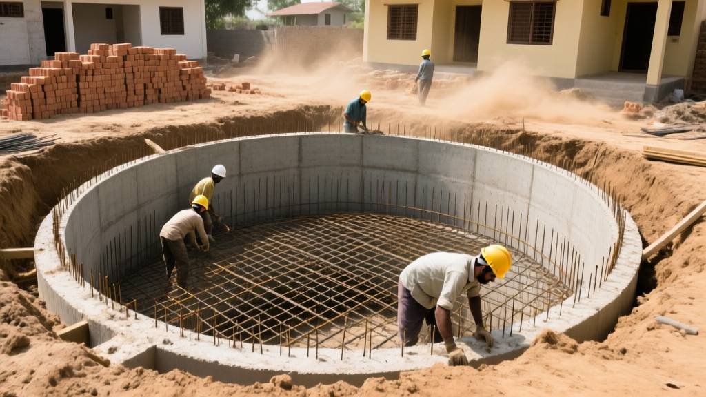 Underground Sump and Water Tank Construction for Indian Homes - RCC Design