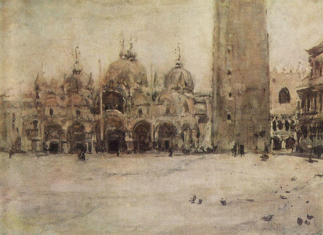 Площадь Св Марка в Венеции 1887