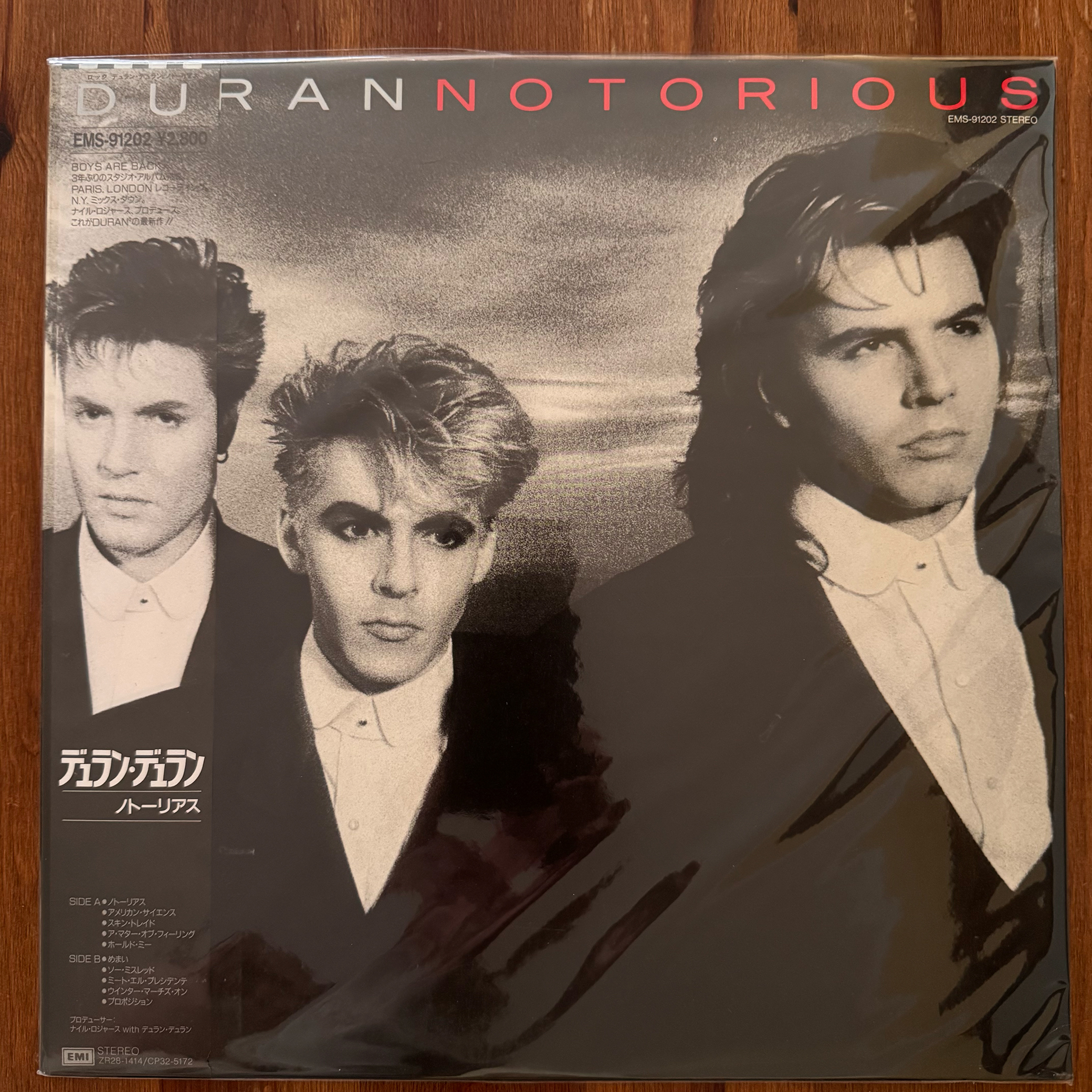 LP Duran Duran -Notorious-