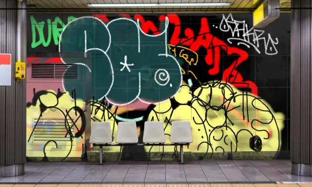 Graffiti artwork by Sumoe