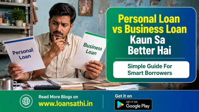 Personal Loan vs Business Loan: Difference, Benefits & Kaun Sa Loan Hai Best? Guide