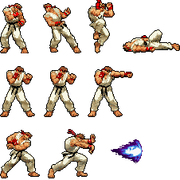 Mobile Street Fighter 4 2011 Ryu
