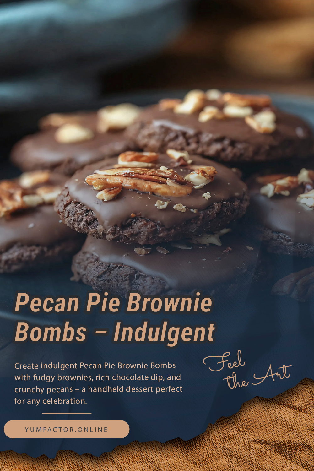 Pecan Pie Brownie Bombs – Indulgent Dessert Treats