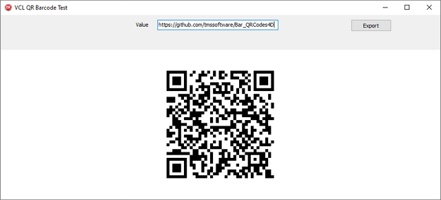 Download TMS Free native Barcode & QR Code Generation in VCL Applications