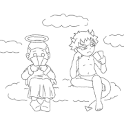 omovember day 1: while playing a game