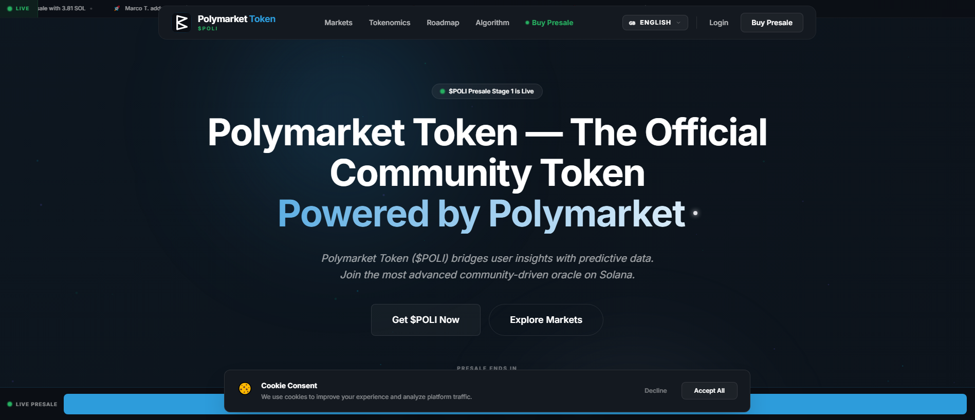 Stored capture of polymarket-token.pro