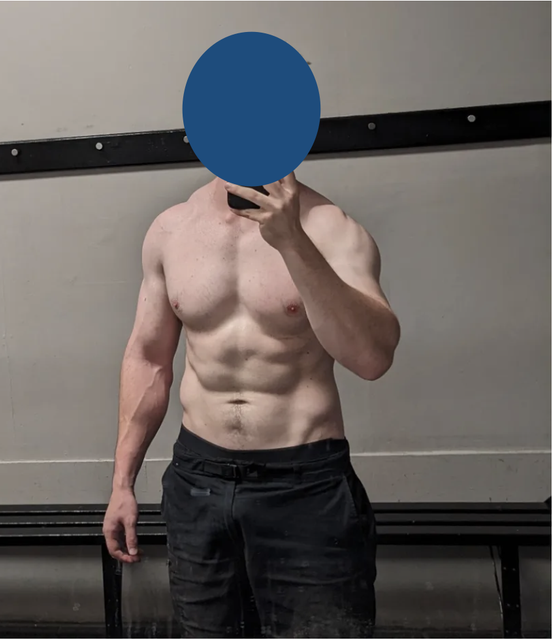 2023 – 93kg, post wedding cut.png