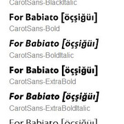 Font-List16