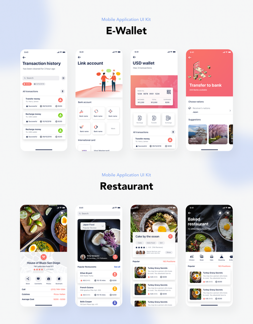 Taara Mobile Application UI Kit