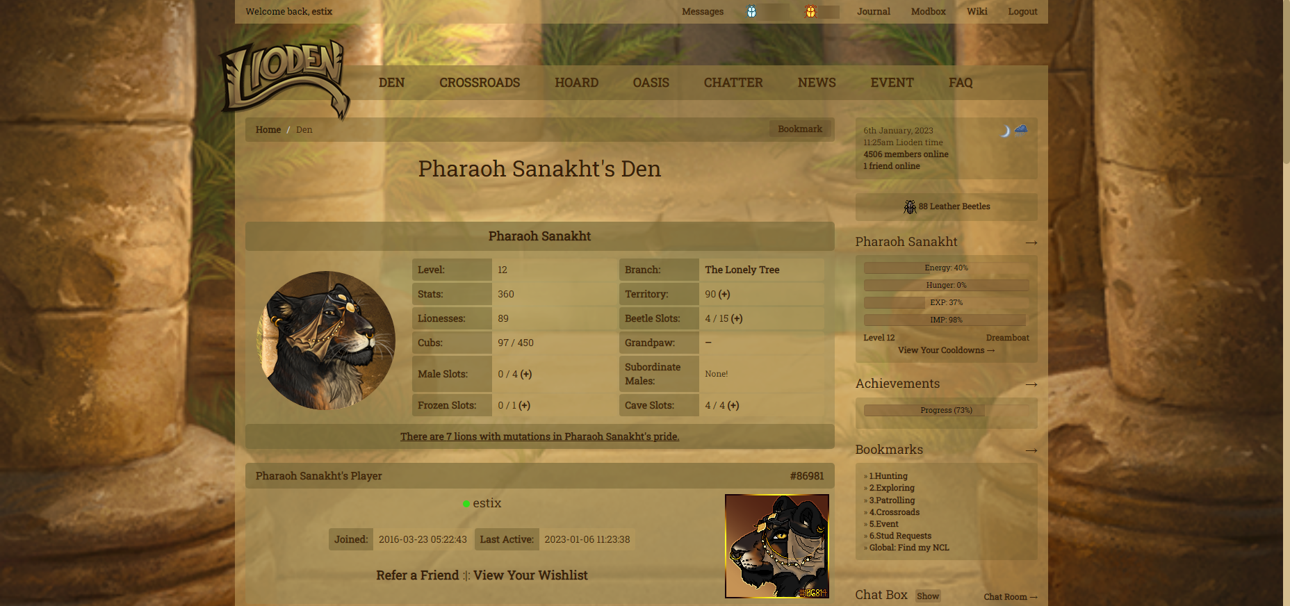 Estix's Aesthetic CSS [CLOSED] :|: Lioden