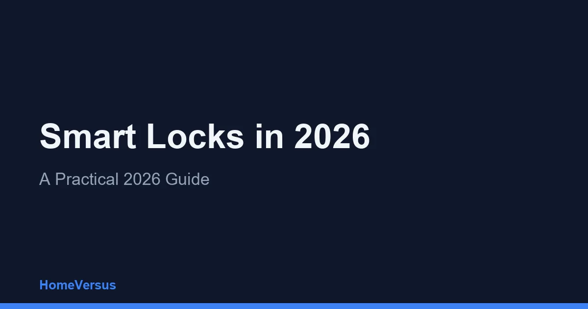 Smart Locks in 2026