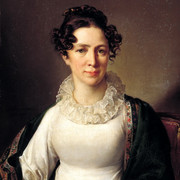 Портрет А А Тропининой сестры художника 1827