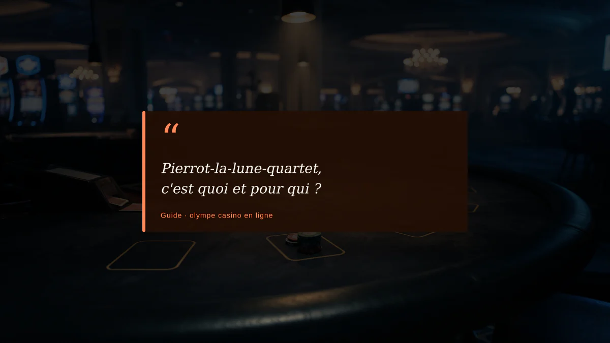 Pierrot-la-lune-quartet, c'est quoi et pour qui ?