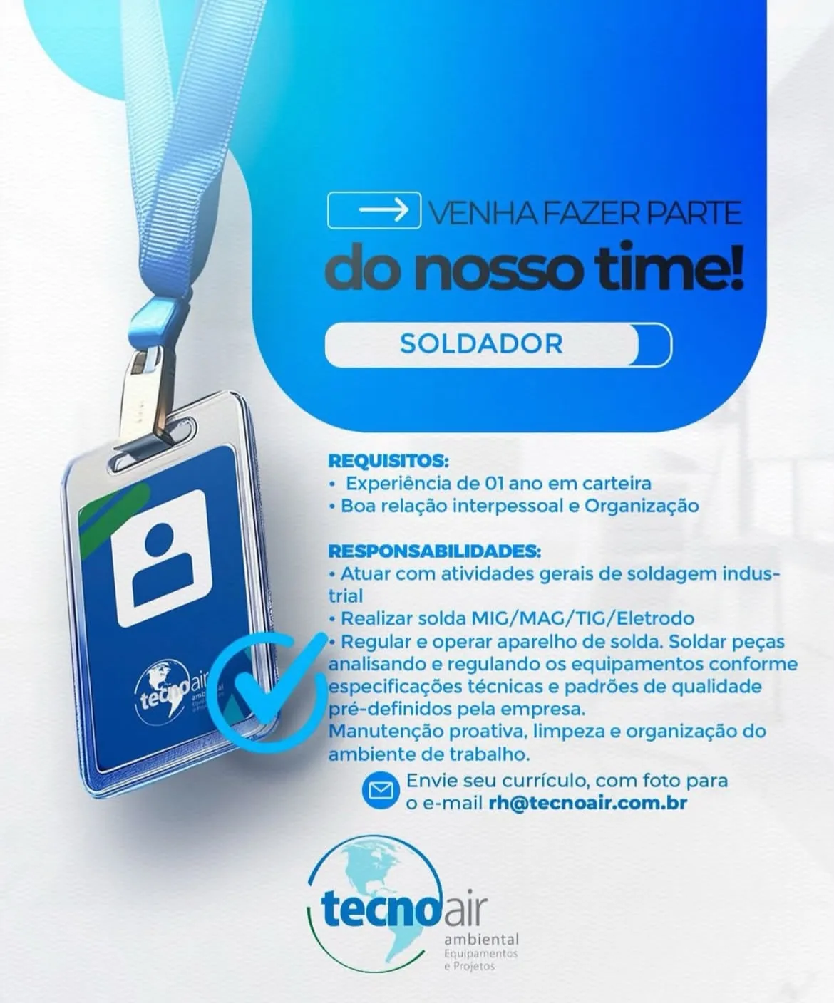 Vaga Para Soldador
