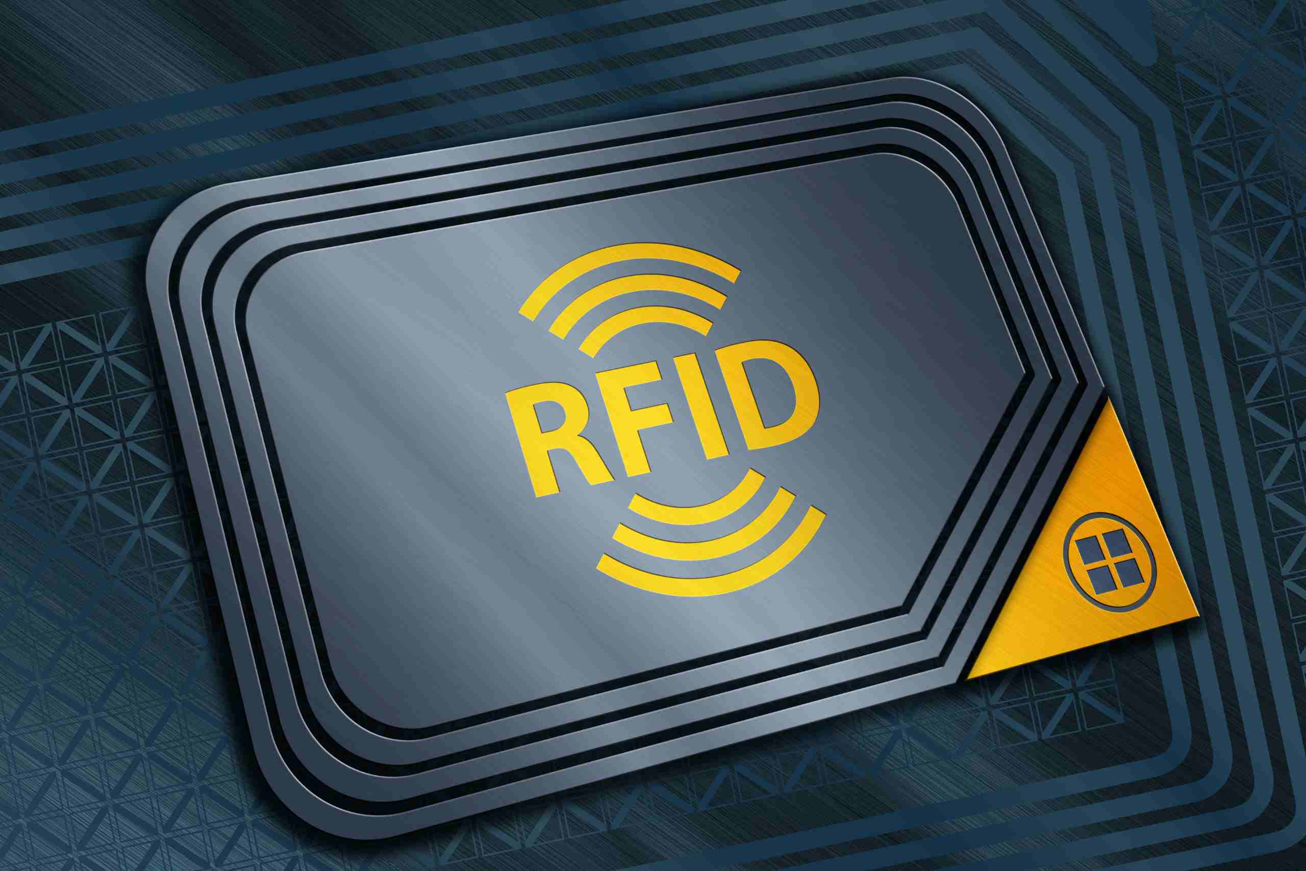 An image showing an RFID tag.