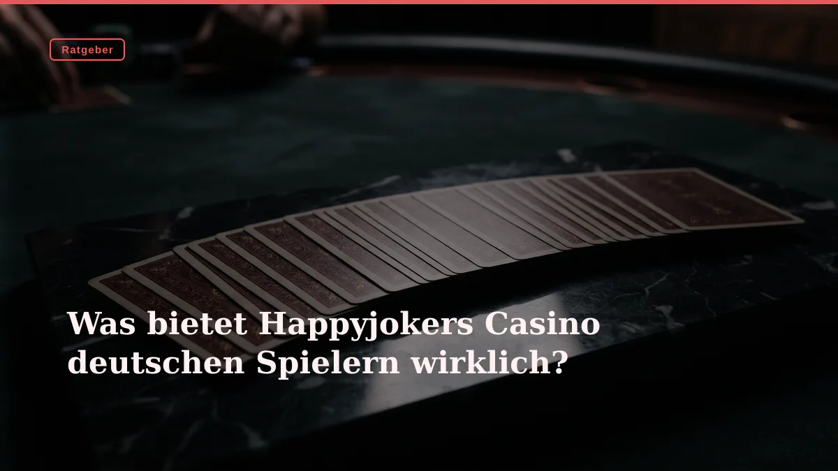 Was bietet Happyjokers Casino deutschen Spielern wirklich?