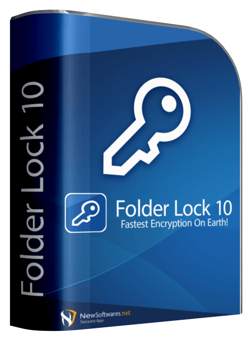 Folder Lock software boxshot for secure offline PDF protection