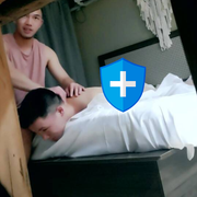 (按摩)奶狗弟弟小新花钱找按摩    脂包肌健壮按摩师