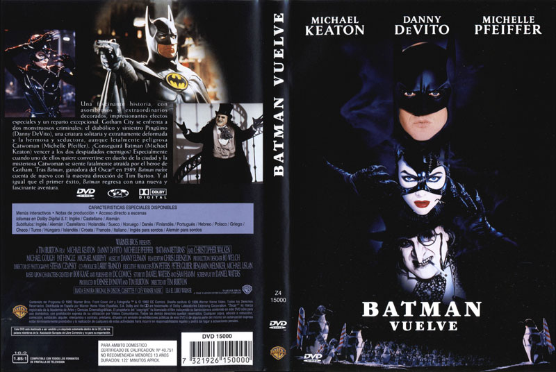 Bat2 carat - Batman Vuelve [DVD5 Full] [Pal] [Esp/Ing/Ale] [Sub:Multi] [1992] [Acción/Fantástica] [VS]