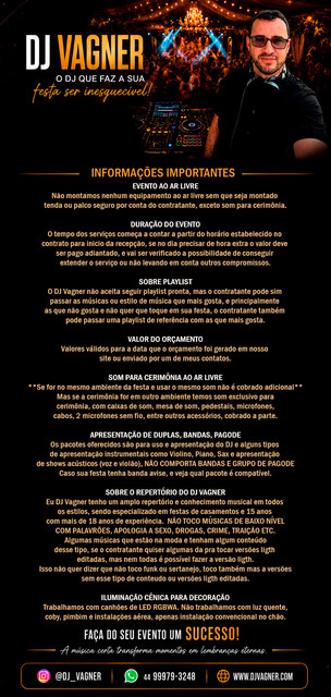Informações Importantes