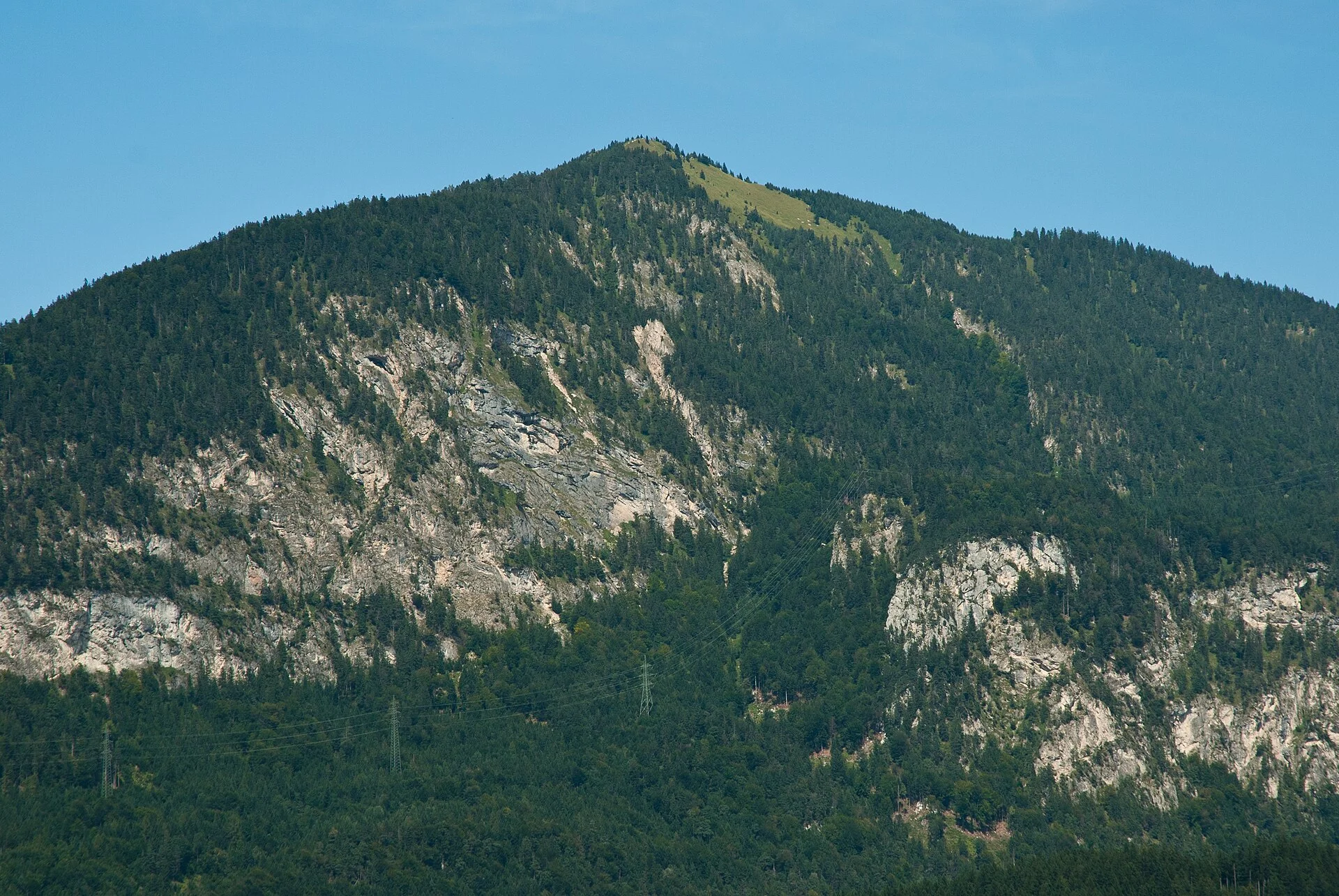 Berglandschaft bei Brixlegg in Tirol