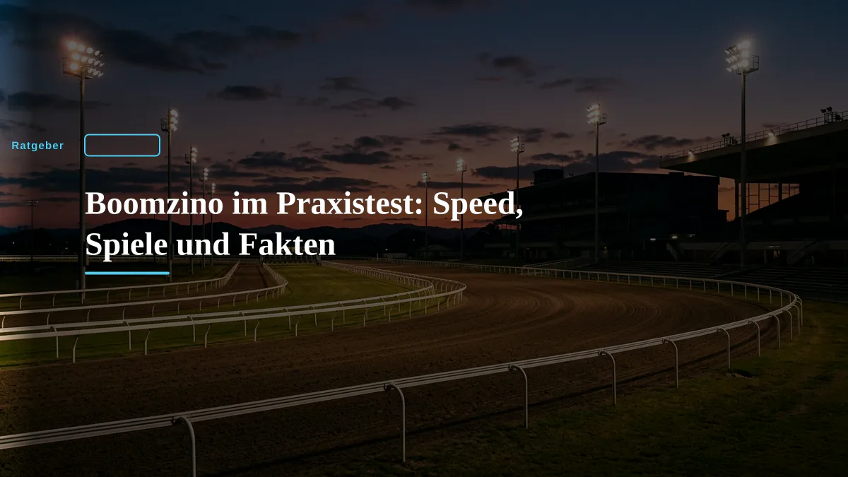 Boomzino im Praxistest: Speed, Spiele und Fakten