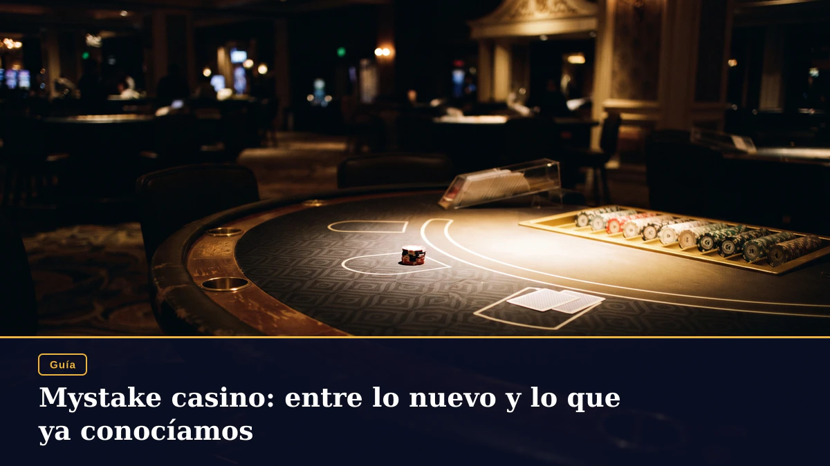Mystake casino: entre lo nuevo y lo que ya conocíamos