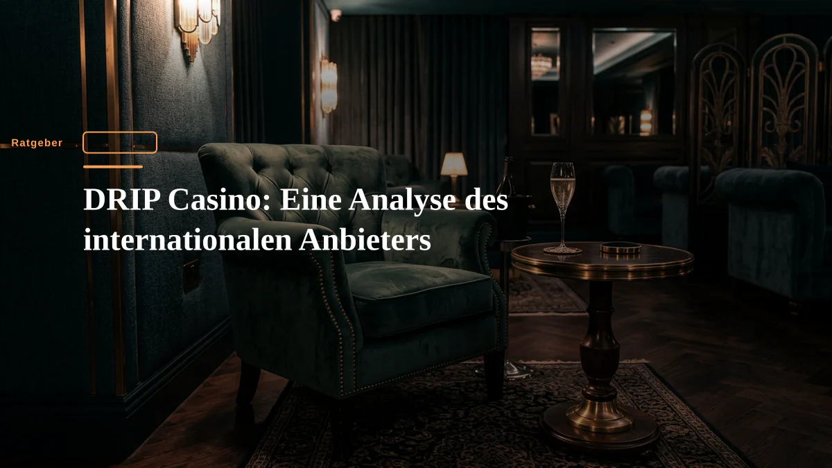 DRIP Casino: Eine Analyse des internationalen Anbieters