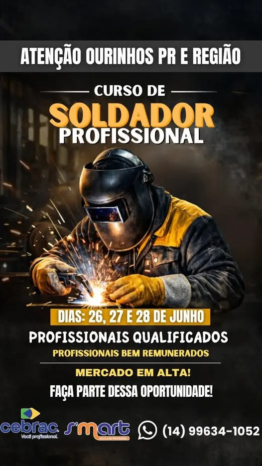 Curso Intensivo FormaÇÃo De Soldador Profissional
