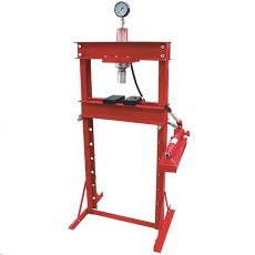 Hydraulic Press, 20 Ton Air Op with Gauge