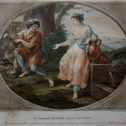Прекрасная Родопа и Эзоп 1780 е