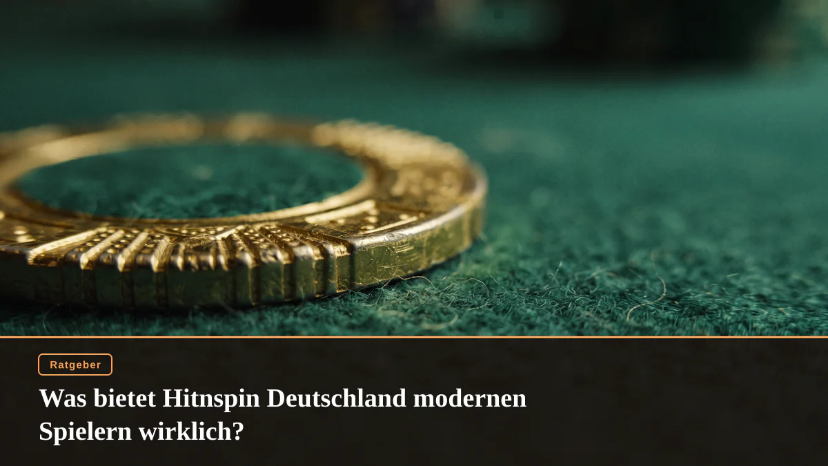 Was bietet Hitnspin Deutschland modernen Spielern wirklich?