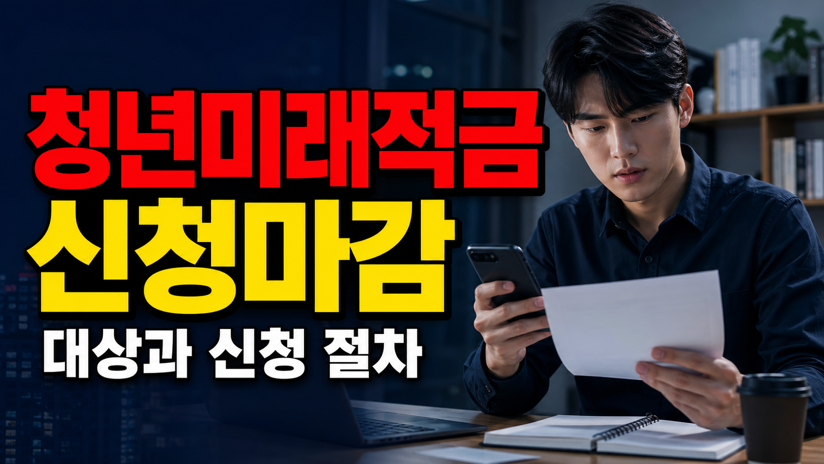 신청했어도 가입 끝이 아니다…청년미래적금 심사와 8월 7일 계좌개설에서 보는 청년미래적금 1991년생 신청 마감 관련 핵심 정보를 상징적으로 보여주는 썸네일 이미지