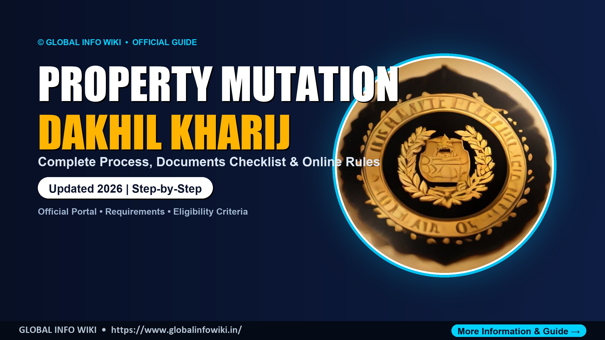 Property Mutation Dakhil Kharij Process India — Documents Required for Name Transfer After Registry Property Mutation Dakhil Kharij Process India — Documents Required for Name Transfer After Registry