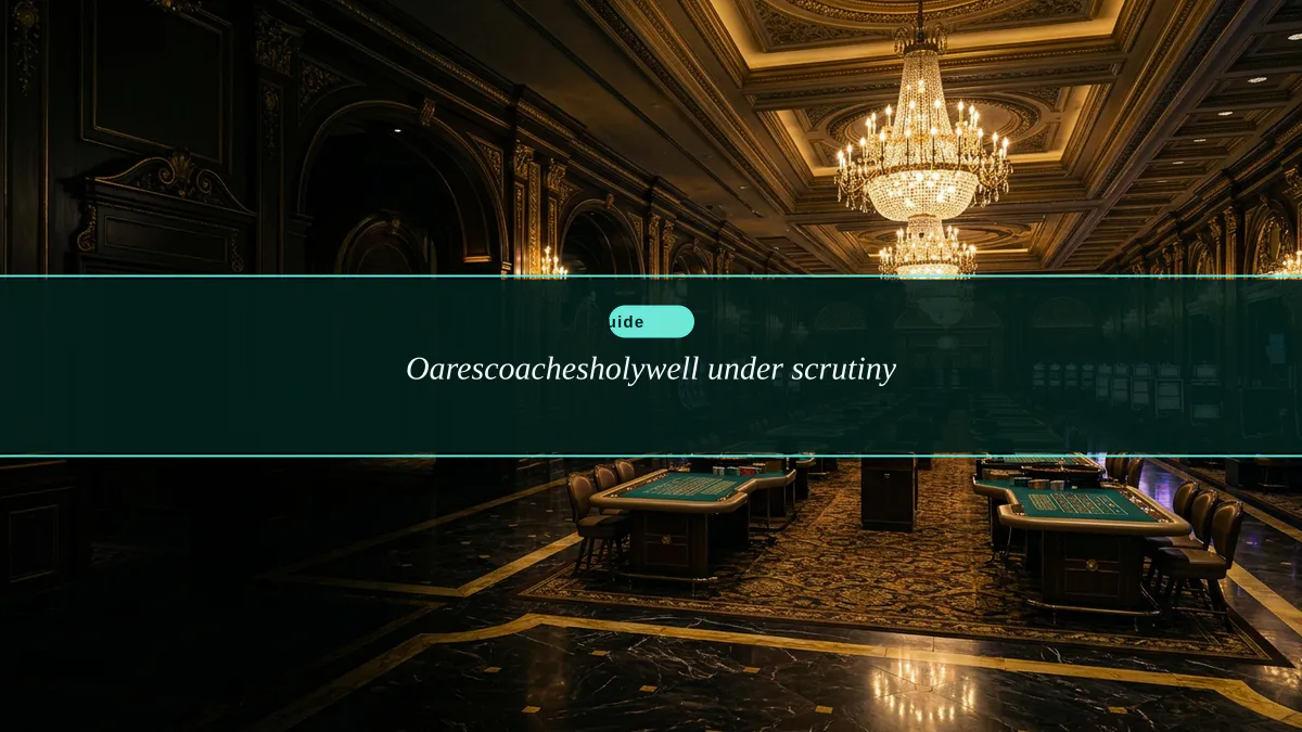 Oarescoachesholywell under scrutiny