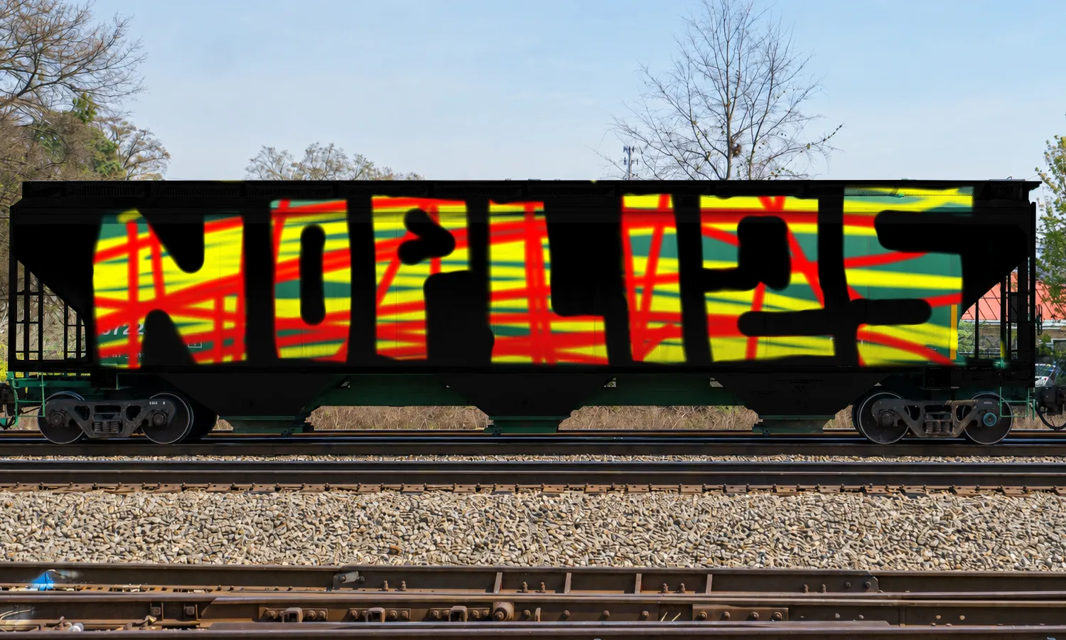 Graffiti artwork by NOPLI