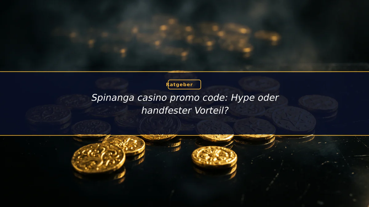 Spinanga casino promo code: Hype oder handfester Vorteil?