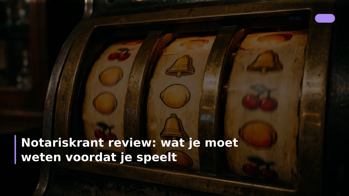 Notariskrant review: wat je moet weten voordat je speelt