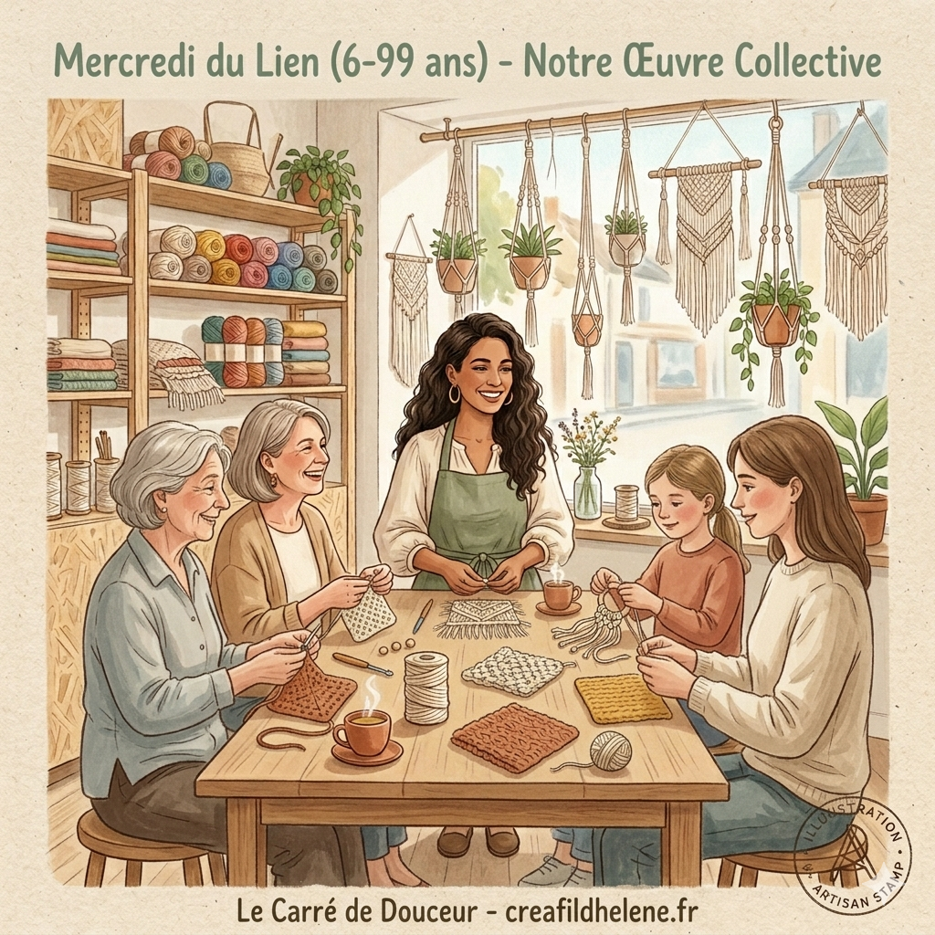 atelier créatif à Ballan-Miré : Mercredi du Lien (2)