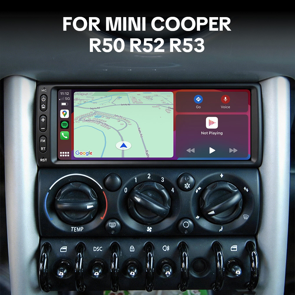 For Mini R50/R52/R53 2001-2008 Cooper Car Stereo Radio Carplay GPS