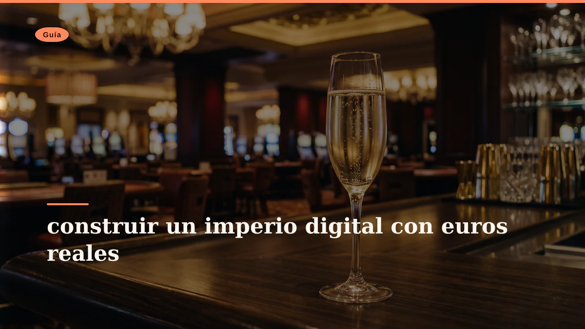 construir un imperio digital con euros reales