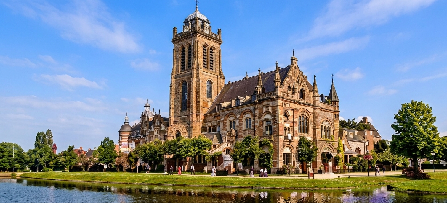 Villa Augustus in Dordrecht met historische architectuur