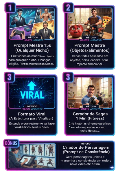Pack do Método Objeto Lucrativo