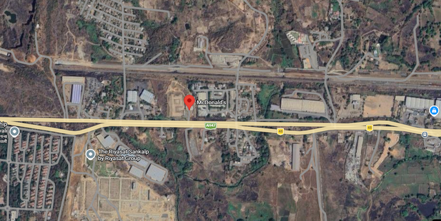 3.5 Acre R-Zone Land for Sale in Nadhal (Behind McDonald's), Khalapur