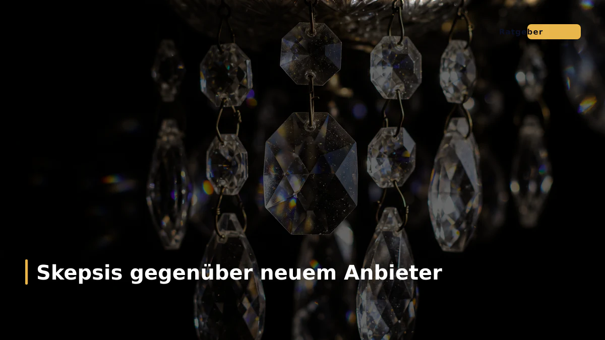 Skepsis gegenüber neuem Anbieter