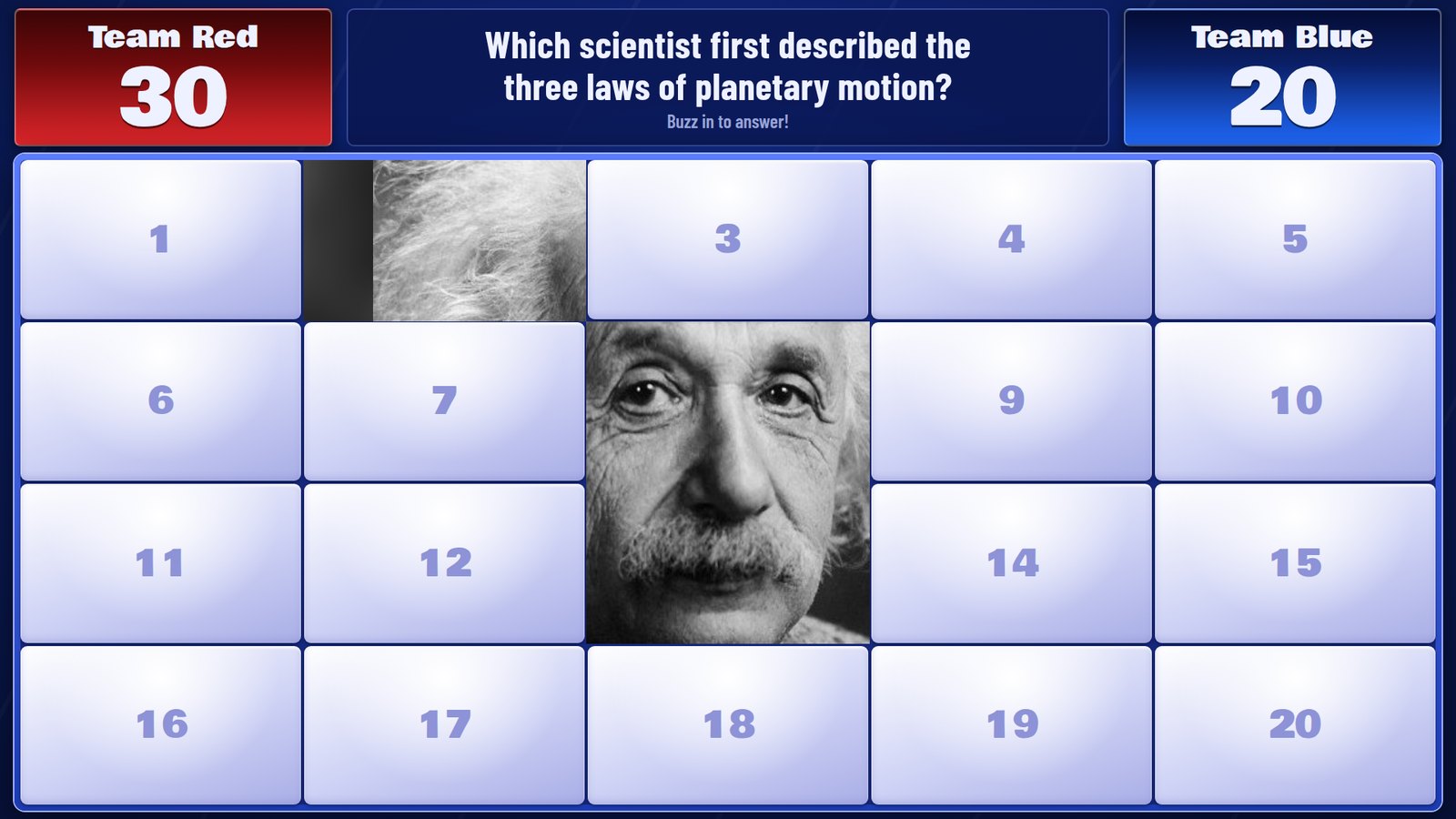 Question on the Players Screen